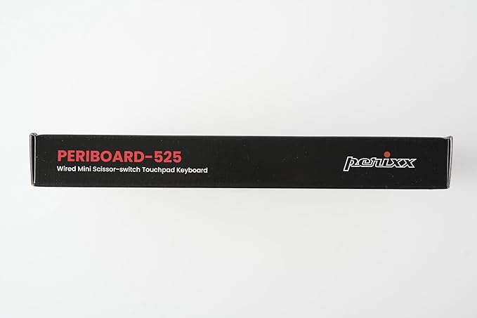 Perixx PERIBOARD-525 US, Wired Mini USB Keyboard - Image 9