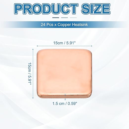 PATIKIL Copper Heatsink Pad Shims - Image 2