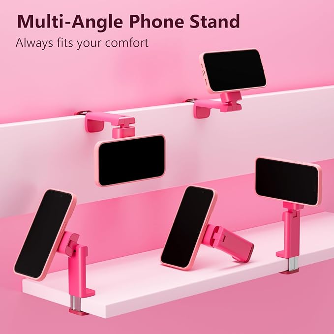 MiiKARE Travel Essentials Magnetic Airplane Phone Holder, Universal Handsfree - Image 3
