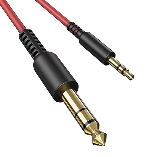 OneOdio 6.35mm to 3.5mm 6.6-9.8FT Stereo Adapter Cable Compatible - Image 7