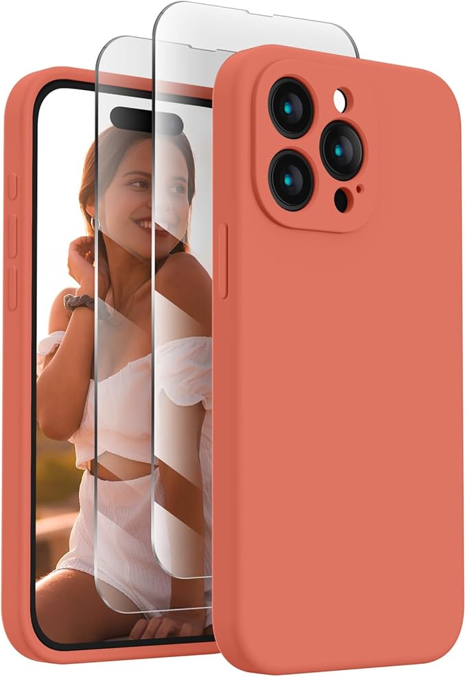 FireNova Designed for iPhone 15 Pro Max Case, Silicone Upgraded Phone Case with by FireNova