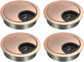 uxcell Cable Hole Cover, 2.1Inch/53mm Zinc Alloy Desk Wire Cord Cable Grommets by uxcell