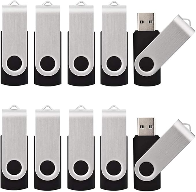 50 Pack USB 2.0 Flash Drives 512MB Thumb Drive Memory Stick Bulk by KALSAN