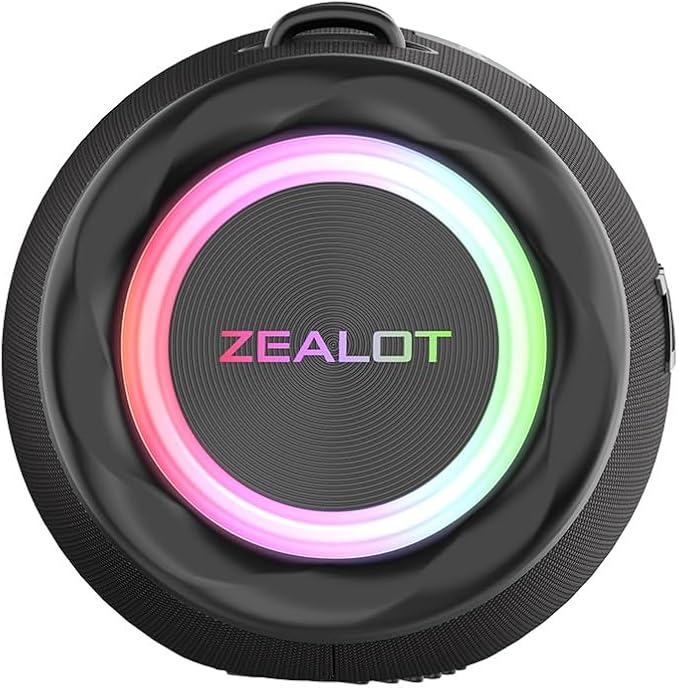 ZEALOT 80W Portable Bluetooth Speaker, Stereo Sound - Image 7