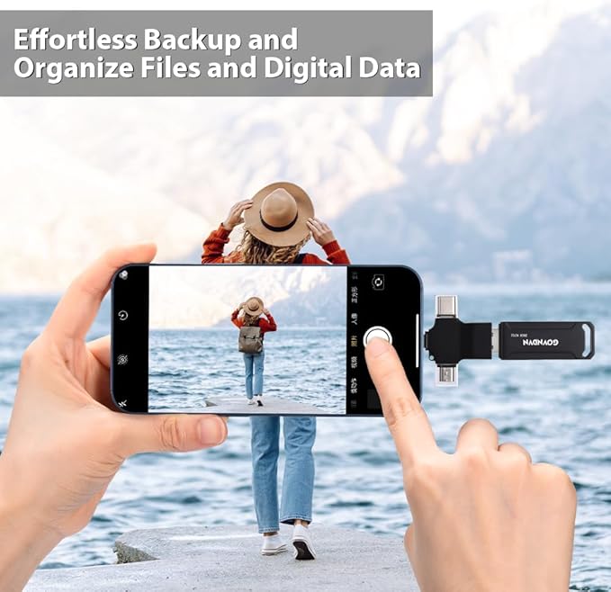 Auto-Backup All Devices Photo Stick 512GB iStore Pro, Real Capacity 4-in-1 - Image 5