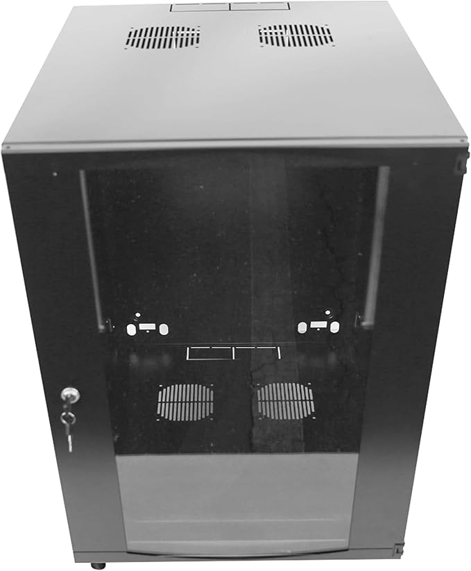 15U Server Cabinet Wall Mount Rack Enclosure by GlobalRack