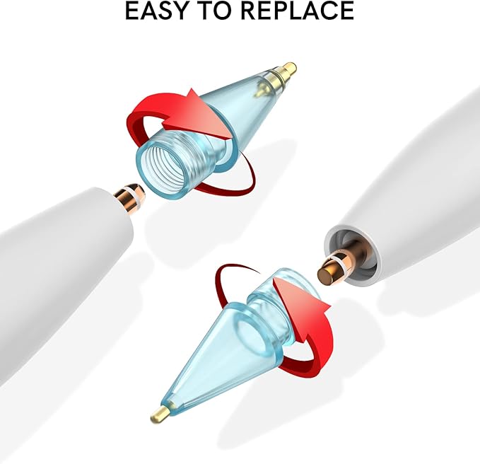 Delidigi 3 Pack Replacement Tips Compatible - Image 6