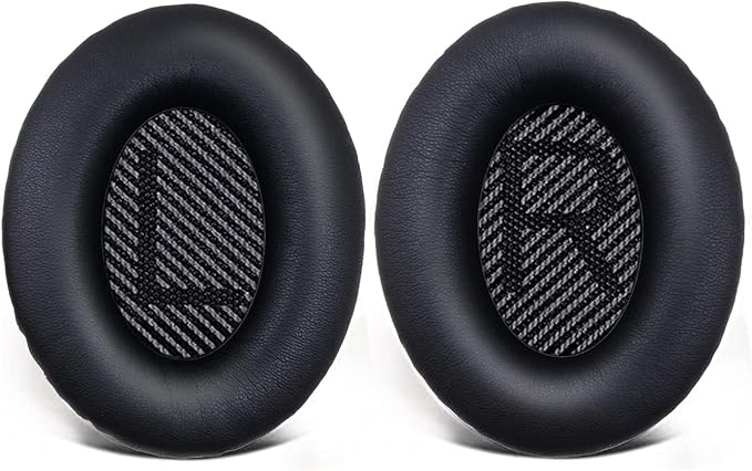 Replacement Ear Pads for Bose QuietComfort 35 35 II 15 25, Headphone Ear Covers by Niukeke