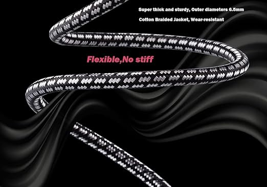 Aux Cord, Audiophile 3.5mm Stereo Audio Cable, Unbreakable and Great - Image 4