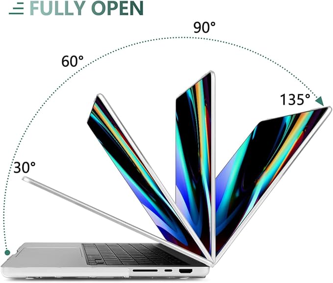DONGKE for M4 MacBook Pro 16 Inch Case 2024 2023 2021 A3403 A3186 M3 A2991 M2 - Image 8