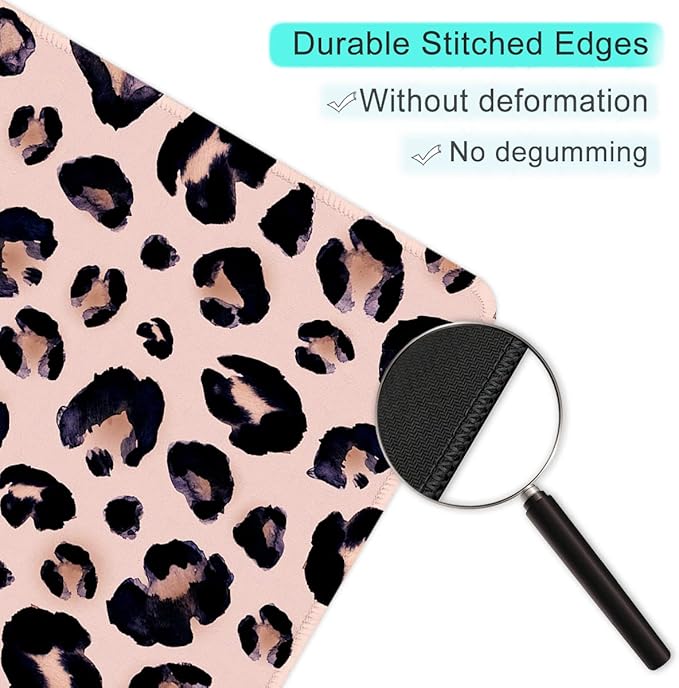 ITNRSIIET Mouse Pad with Stitched Edge Premium Textured Smooth Precise - Image 3
