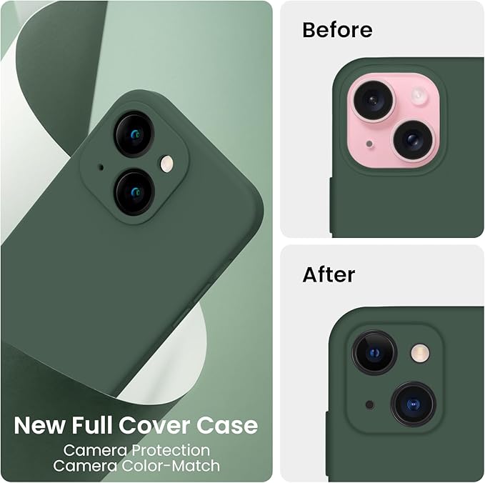 FireNova Designed for 15 Case, Silicone Upgraded Phone Case with, Soft - Image 3