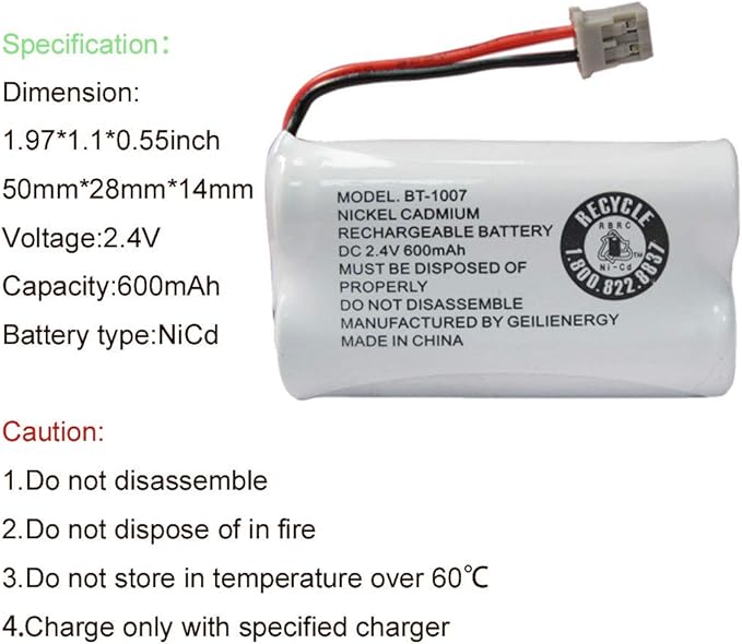 GEILIENERGY BBTY0651101 Battery Compatible - Image 2