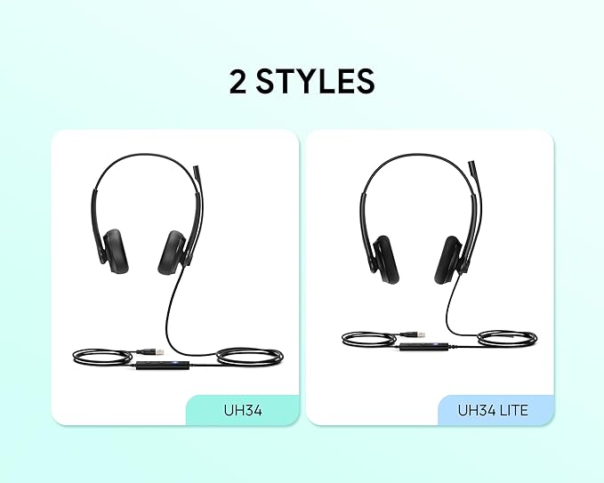 UH34 USB Headset with Microphone - Image 5