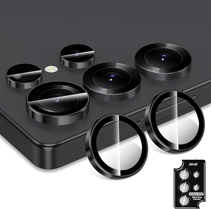for Samsung Galaxy S25 Ultra Camera Lens Protector, Individual Metal Ring - Image 2