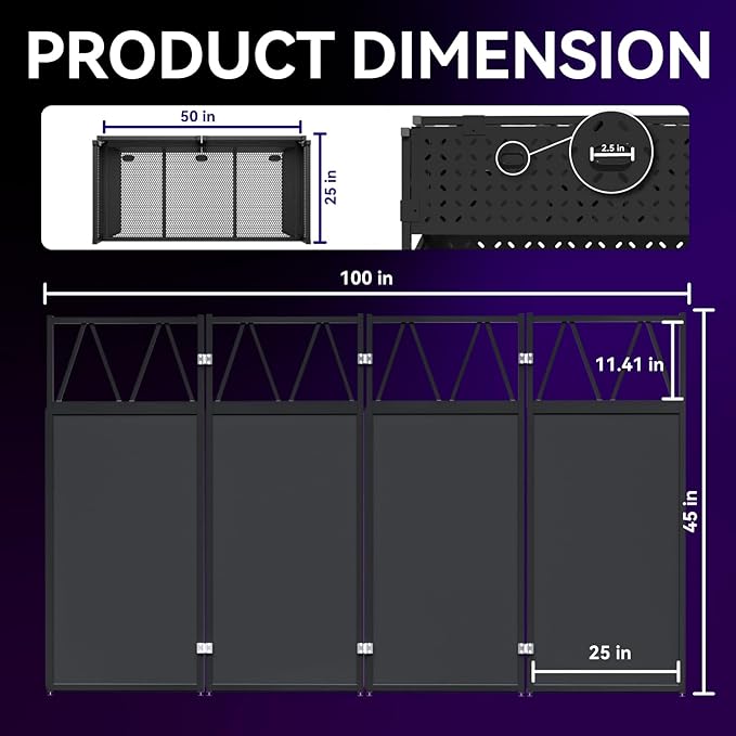 DJ Table Stand Portable booth, Foldable DJ Stand Booth, Heavy-Duty Adjustable - Image 3