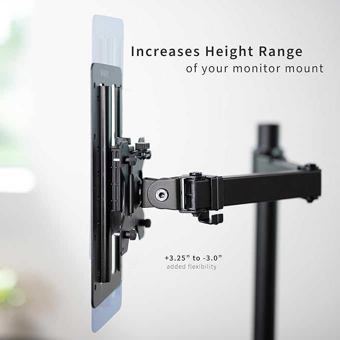 VIVO Height Adjustable VESA Adapter Stand - Image 9
