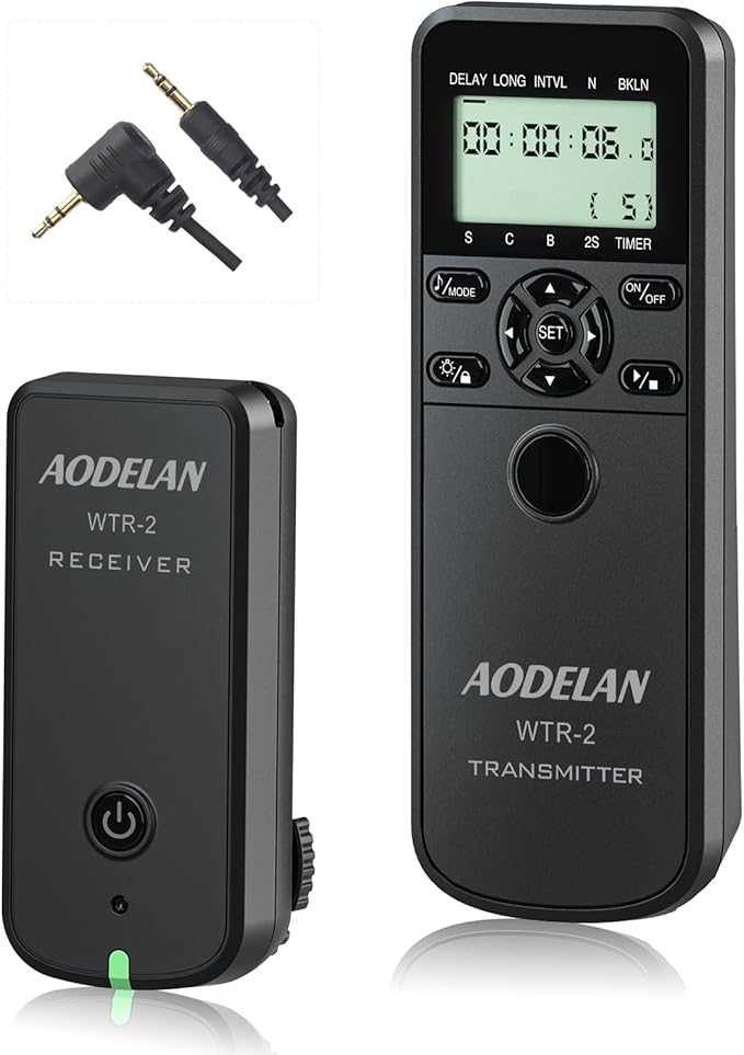 for Canon EOS Camera Wireless Shutter Remote by AODELAN