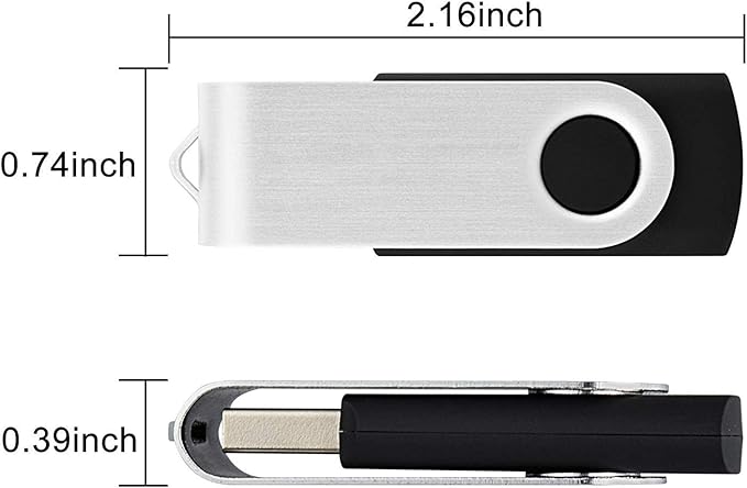 16GB Flash Drive 10 Pack USB Flash Drive 16 gb KEXIN Thumb Drive Memory Stick - Image 6