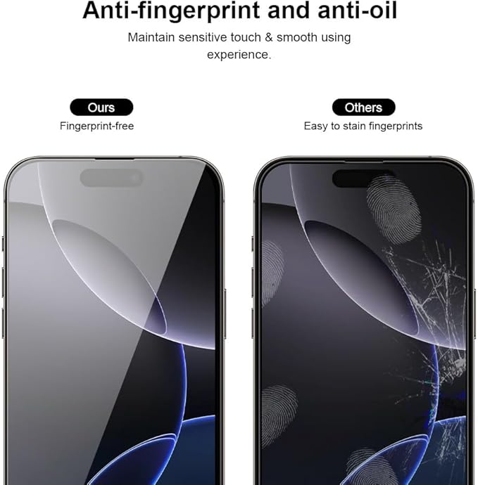 Full Edge Coverage 9H+ Glass 2 Pack+2 Camera lens cover - Image 7