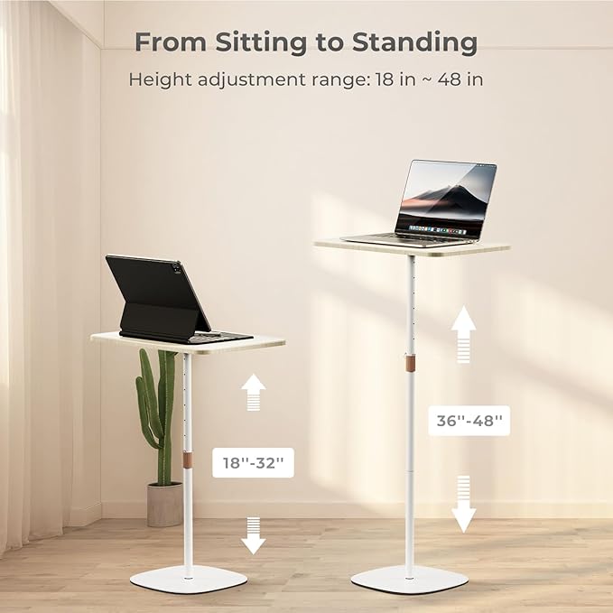 Portable Laptop Floor Stand, Bedside/Sofa Table - Image 3
