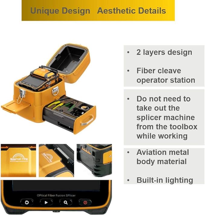 AI-9 Fiber Fusion Splicer Machine - Image 7