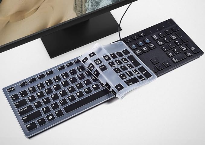 Keyboard Cover for DELL KB216 KB216b KB216t KB216d KB216p Wired & KM636 & Dell - Image 8