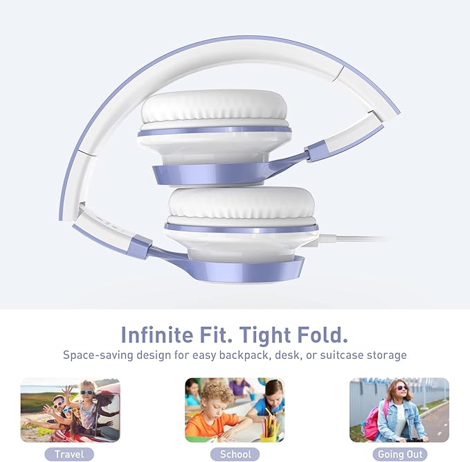 AILIHEN Kids Headphones for School Boys, Headphones - Image 4