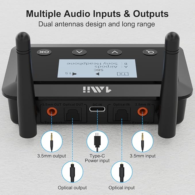 1Mii B03+ Bluetooth Transmitter Receiver - Image 6