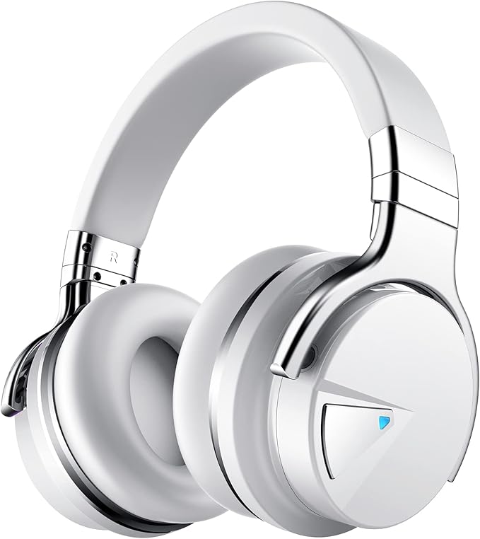 Silensys E7 Active Noise Cancelling Headphones Bluetooth Headphones by Silensys