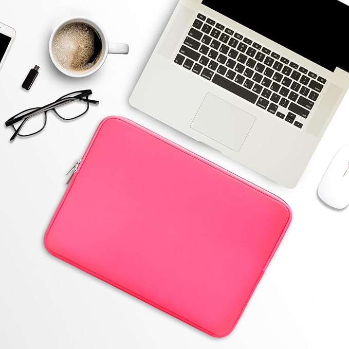 RAINYEAR 15 Inch Laptop Sleeve 15" Protective Soft Case Padded Carrying Cover - Image 6