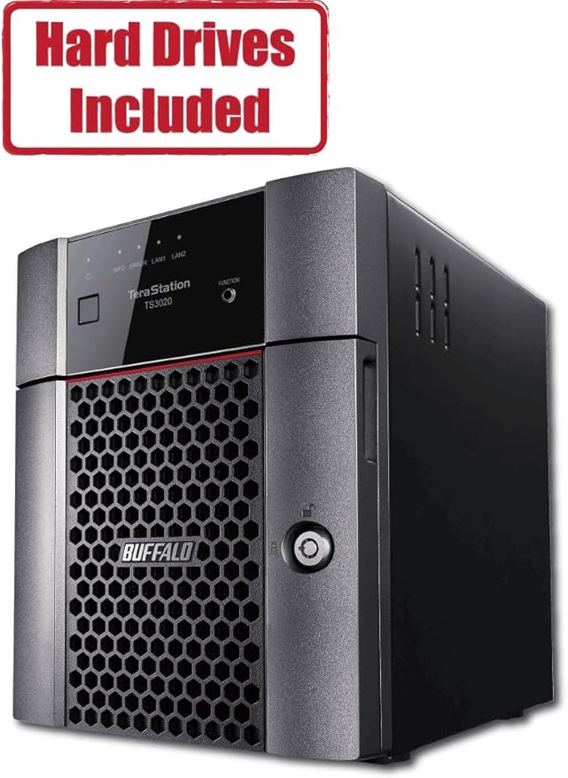 BUFFALO TeraStation 3420DN 4-Bay SMB 4TB Desktop NAS w/Hard Drives Included - Image 3