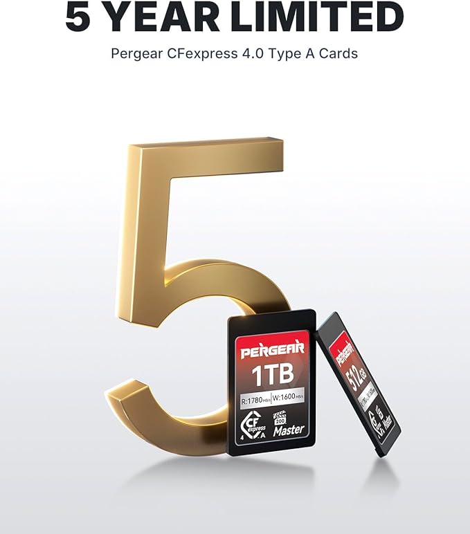 Pergear 256GB CFexpress 4.0 Type A Memory Card VPG200, 8K 30P Video Recording - Image 3