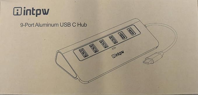 USB C Hub 10Gbps, 9-in-1 USB 3.2 Hub - Image 10