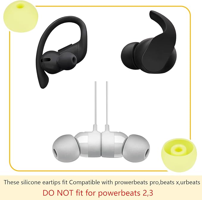 Earbud Replacement Tips Silicone Earbud Tips Ear Tips Compatible - Image 3
