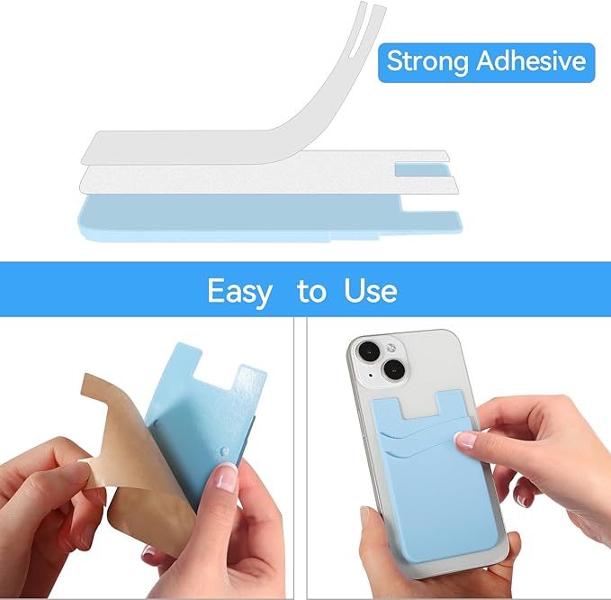 SS Phone Wallet, Phone Card holder - Image 4