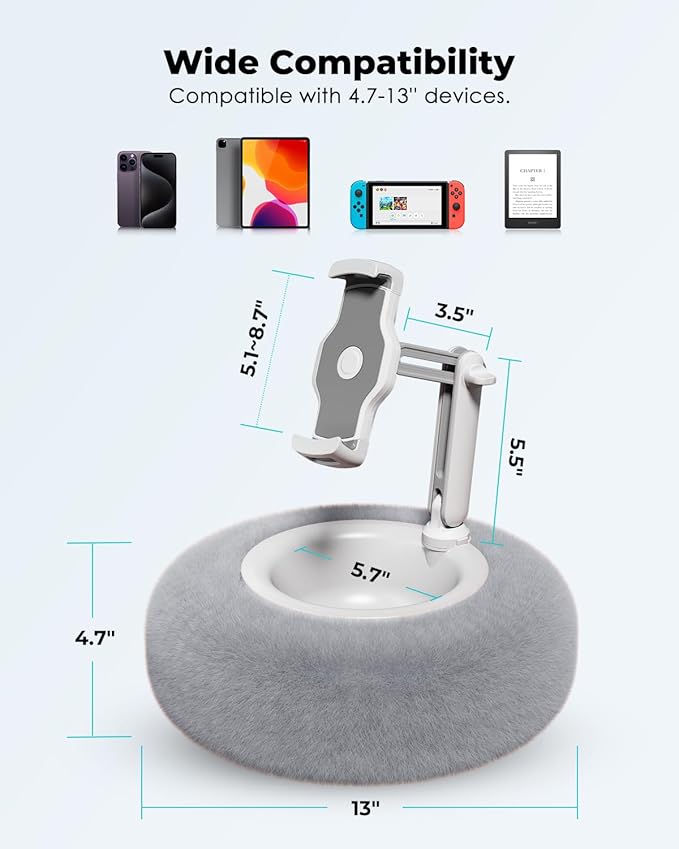 Viozon Tablet Stand Pillow, Compatible - Image 3