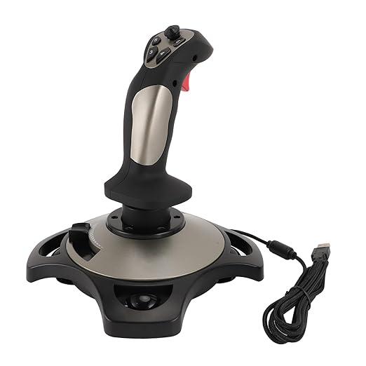 XUMIUZIY PC Flight Joystick Control, USB Wired Flight Stick - Image 9