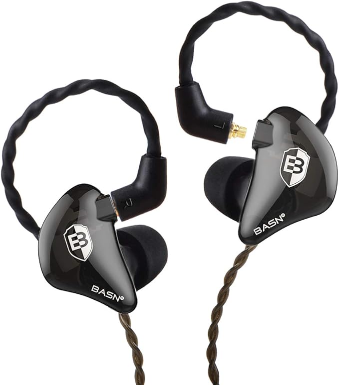 BASN in Ear Monitor Headphones for Musicians, Bsinger 2nd Generation Sound by BASNAudio
