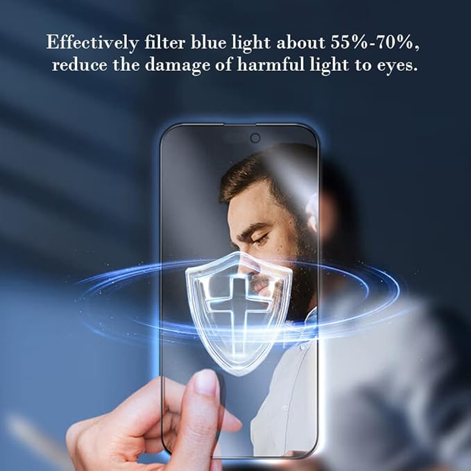 PERFECTSIGHT Sapphire Anti Glare Blue Light Blocking Screen Protector Designed - Image 2