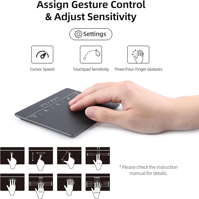 Wired & Wireless Metal Touchpad - Image 5