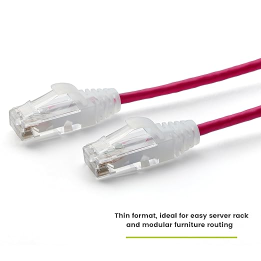 TRUECABLE Cat6 Component Rated Patch Cable, Unshielded, 28AWG Solid Copper - Image 2