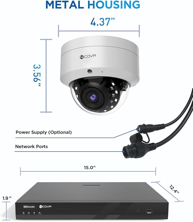 4COVR 32 Channel Security Camera System PoE - Image 9