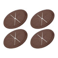 PATIKIL Desk Grommet 3-3/16", Deep Brown by PATIKIL