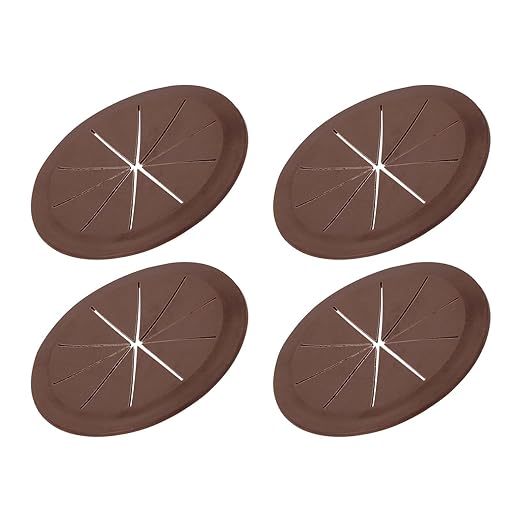 PATIKIL Desk Grommet 3-3/16", Deep Brown by PATIKIL