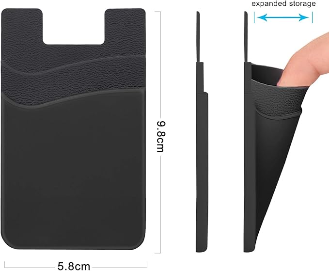 SS Card Holder for Phone Case - Image 5