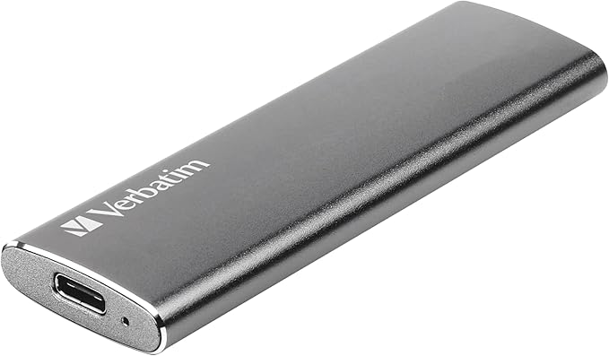 Verbatim 2TB Vx500 Portable SSD External Hard Drive USB 3.1 Gen 2 – Space Gray by Verbatim