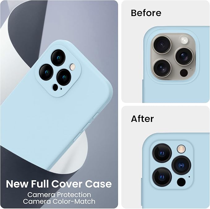 FireNova Designed for iPhone 15 Pro Max Case, Silicone Upgraded Phone Case with - Image 3