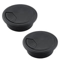 2 Pcs Desk Grommet 2-1/16" / 53 mm, Desk Cord Hole Cover, Cable Grommet ABS by EASYEAH