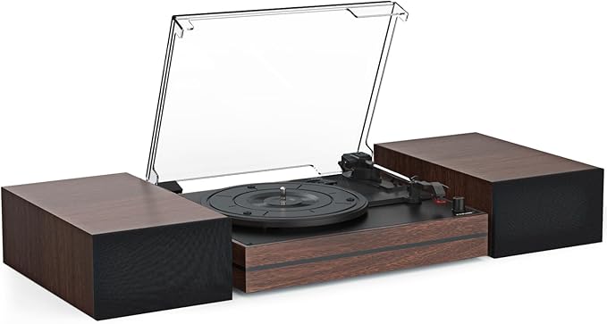 Vintage Record Player for Vinyl by WOCKODER
